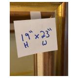 Peter Sanders Seascape Oil Painting in Ornate Frame