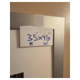 Framed Black and White Photograph 