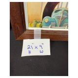 Set of 2 Framed Urban Landscape Prints