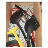 Collection of Kitchen Utensils Including Grater and Spoon