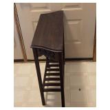 Antique Wooden Console Table with Ornate Carved Design