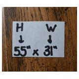 Large Landscape Oil Painting by Rogers - 55" x 31"