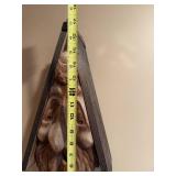 Handcrafted Wooden with Carved Face