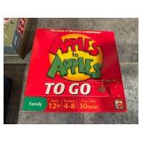 Collection of 3 Board Games: Telestrations After Dark, Risk, Apples to Apples To Go