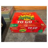 Collection of 3 Board Games: Telestrations After Dark, Risk, Apples to Apples To Go