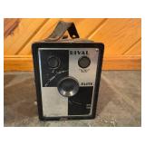 Collection of Vintage Cameras: Brownie and Rival Models with Flash Units