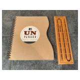 MTV Unplugged Spiral Notebook and Hoyle Continuous-Track Cribbage Board
