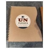 MTV Unplugged Spiral Notebook and Hoyle Continuous-Track Cribbage Board