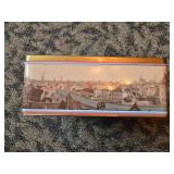 Vintage Decorative Tin Box with Scenic Design