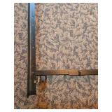 Adjustable Metal Bed Frame with Wheels