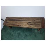 Solid Wood Rustic Coffee Table