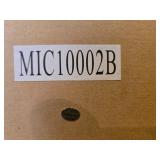 Large Rectangular Wall Mirror with Ornate Silver Frame