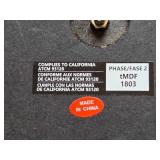 Wall Flower Decor and Wooden Bench Set