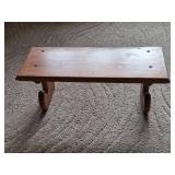 Wall Flower Decor and Wooden Bench Set