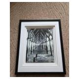 Wall Flower Decor and Wooden Bench Set