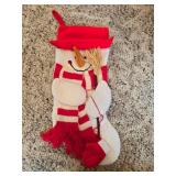 Assorted Home Improvement and Cleaning Supplies with Holiday Stocking