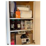 Assorted Household Items Including Organic Honey, Coffee Pods, and Compostable Bags