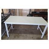 Large Industrial White Work Table - 36" x 72" x 30"