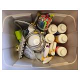 Mixed Lot of Household Supplies and Pipe Cleaners