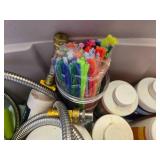 Mixed Lot of Household Supplies and Pipe Cleaners