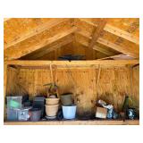 Assorted Gardening Supplies and Pots Collection