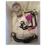 Assorted Garage Items including Tools and Hardware