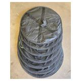 Black Mesh Collapsible Leaf Bin