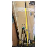 Baseball Bat & Collection of Cleaning Tools and Accessories