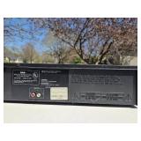 RCA 5 Disc Changer and Quasar VCR with Remote & Assorted Cables