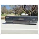 RCA 5 Disc Changer and Quasar VCR with Remote & Assorted Cables