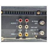 RCA 5 Disc Changer and Quasar VCR with Remote & Assorted Cables