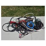 RCA 5 Disc Changer and Quasar VCR with Remote & Assorted Cables