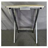 Vintage Folding Table with Chianti Classico Riserva Design