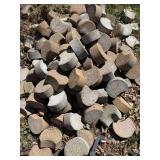 Lot of Concrete Half Curbs for Landscaping or Construction