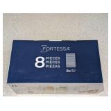 NEW FORTESSA JUPITER SET OF 8 CLEAR TUMBLERS