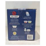 NEW SNAPWARE GLAS STORAGE CONTAINERS 18 - PIECE SET