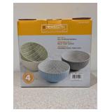 NEW DENMARK TOOLS FOR COOKS SET OF 3 ALL PURPOSE BOWLS