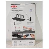 NEW OXO SOFTWORKS WATER BOTTLE CLEANING & DRYING SET