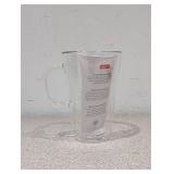 NEW BODUM CANTEEN DOUBLE WALL GLASSES WITH HANDLE SET OF 3
