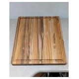 OVERSIZED WOOD CUTTING BOARD 23” X 19”