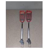2 NEW NUT & BOLTS BARBECUE SPATULAS WITH CAN OPENER