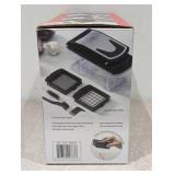 MIU VEGETABLE CHOPPER WITH INTERCHANGEABLE BLADES