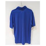 NEW UNDER ARMOUR LARGE MENS GOLF POLO (BLUE)