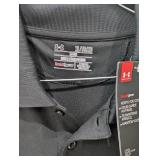 NEW UNDER ARMOUR EXTRA LARGE MENS GOLF POLO (BLACK)