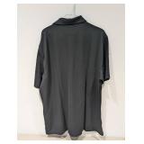 NEW UNDER ARMOUR EXTRA LARGE MENS GOLF POLO (BLACK)