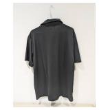 NEW UNDER ARMOUR LARGE MENS GOLF POLO (BLACK)