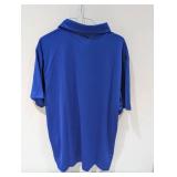 NEW UNDER ARMOUR LARGE MENS GOLF POLO (BLUE)