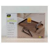 NEW SMART DESIGN ACACIA ARMREST TRAY
