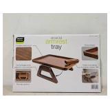 NEW SMART DESIGN ACACIA ARMREST TRAY