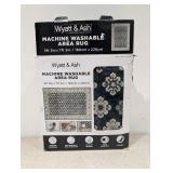 WYATT & ASH BEATRICE MACHINE WASHABLE AREA RUG